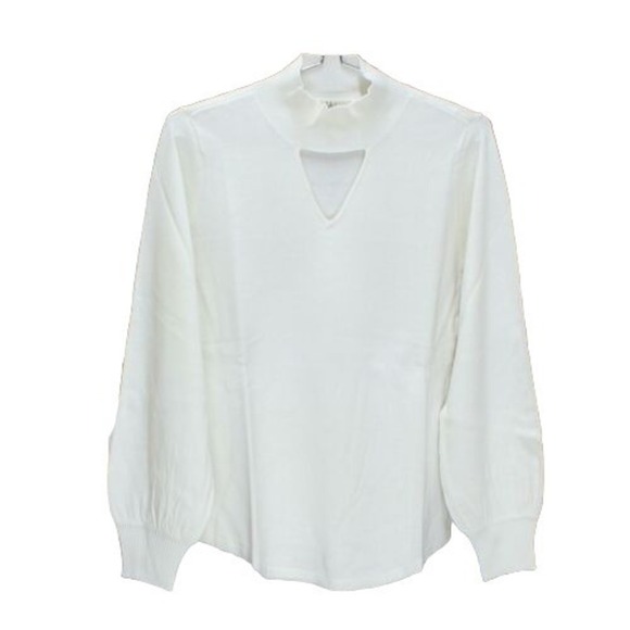 Style & Co Long-Sleeve Tunic Sweater Winter White XS - Picture 1 of 2